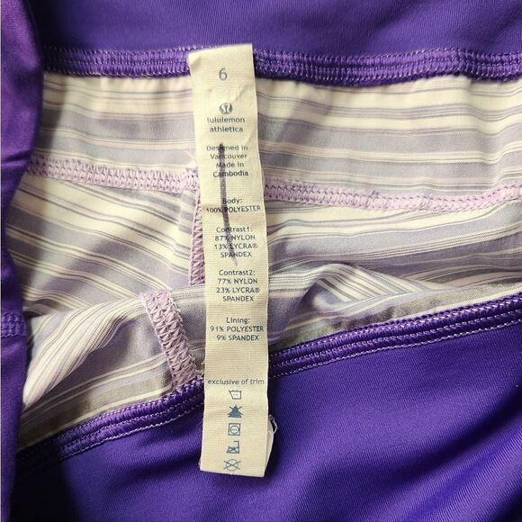 Lululemon Run: Sun Sprinter Short Size 6 - Picture 4 of 6